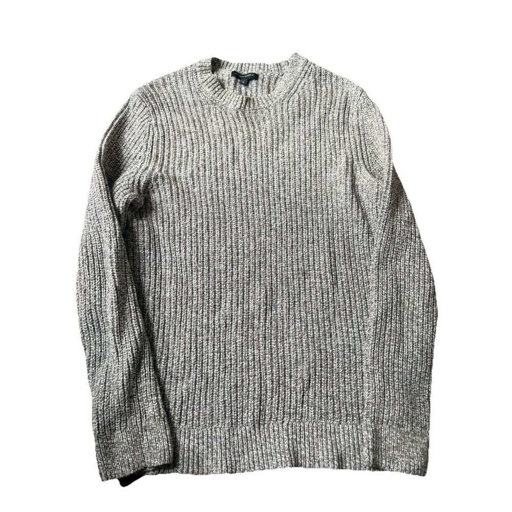Banana Republic Sweater Mens M Wool Blend Knit Pullover Brown